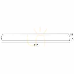 Plafon Max Light Flex C0258 LED 30W 115 cm černý small 5