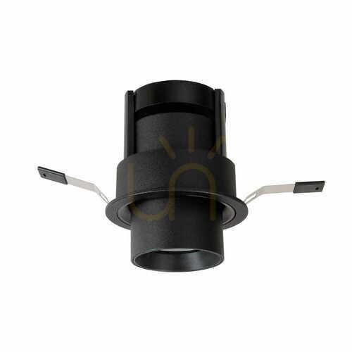 Kontrola Plafon Max Light Halo H0131 czarny LED 9W 3000K 8,5 cm