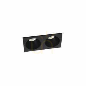 Zapuštěné svítidlo Max Light Modular HM180 2L LED 2x6W černé 3000K small 1