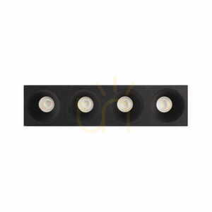 Zapuštěné svítidlo Max Light Modular HM180 4L LED 12W 3000K černé small 1