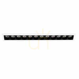 Zapuštěné svítidlo Max Light X-Line H0138 LED 15W 3000K 24 cm bílé/černé small 1