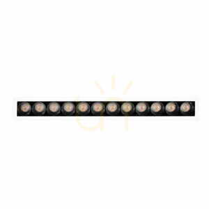 Zapuštěné svítidlo Max Light X-Line H0138 LED 15W 3000K 24 cm bílé/černé small 0