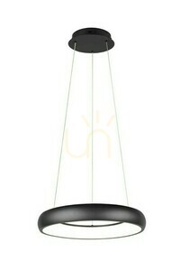 Závěsné svítidlo Trio CARDONA 349614532 černé matné LED 46,5 cm small 1