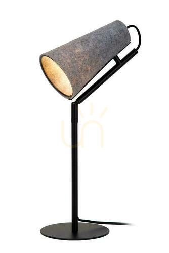 Kontrola Stolní lampa Lucide Bensen šedá černá Japandi E27 51 cm 05553/81/36