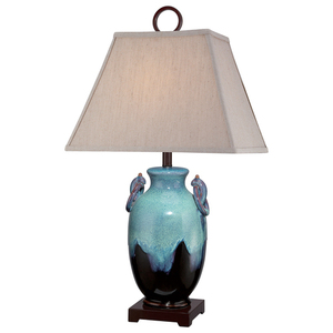 Stolní lampa Elstead Amphora tyrkysová keramika QZ-AMPHORA small 0