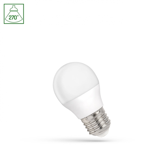 Kontrola Led koule E27 230 V 1 W Cw spektrum