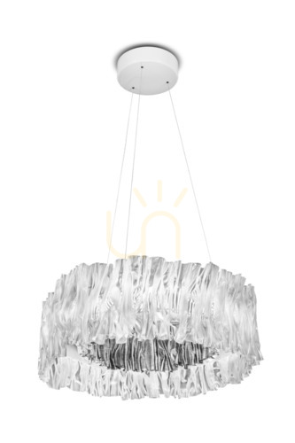 Kontrola Závěsné svítidlo Slamp Accordéon Suspension 3000 Kelvin Silver