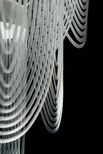 Kontrola Slamp Ceremony Suspension Large Prisma Pendant Lamp.