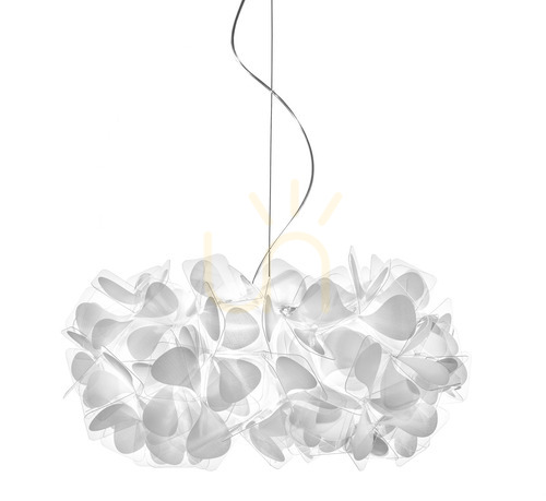 Kontrola Závěsné svítidlo Slamp Clizia Mama Non Mama White Transparent Wire Pendant Lamp