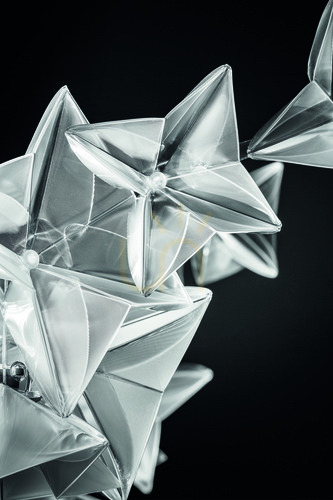 Kontrola Závěsné svítidlo Slamp Hanami Small Transparent Wire Pendant Lamp