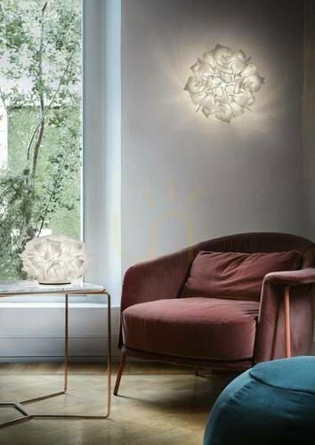 Kontrola Stropní/nástěnné stropní svítidlo Slamp Veli Medium Couture.