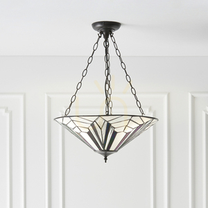 Tiffany závěsné svítidlo Interiors Astoria 3xE27 48 cm multicolor 63936 small 3