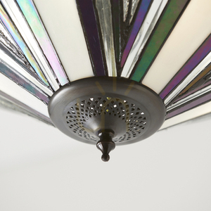 Tiffany závěsné svítidlo Interiors Astoria 3xE27 48 cm multicolor 63936 small 7