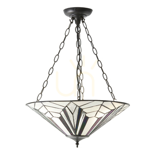 Tiffany závěsné svítidlo Interiors Astoria 3xE27 48 cm multicolor 63936 small 0