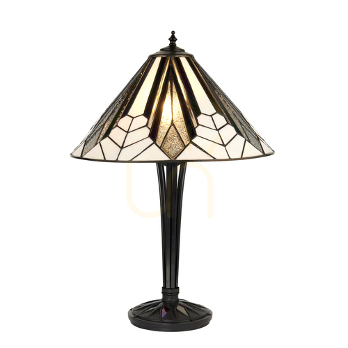 Kontrola Tiffany stolní lampa Interiors Astoria multicolor 62 cm 2x E27 63939