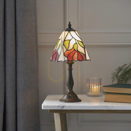 Kontrola Stolní lampa Botanica Tiffany Multicolor 63963 Interiéry.