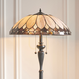 Stojací lampa Interiors Brooklyn Tiffany vícebarevná 63972 small 4
