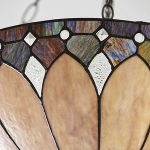 Brooklyn Tiffany závěsná lampa Multicolor 63976 Interiéry. small 6