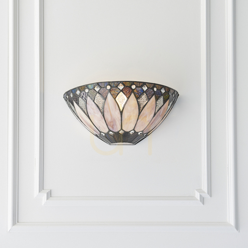 Kontrola Nástěnná lampa Interiors Brooklyn Tiffany multicolor 63983