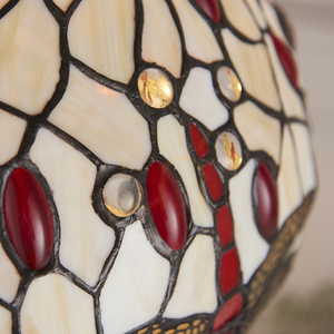 Stolní lampa Interiors Dragonfly Tiffany béžová 64086 small 5