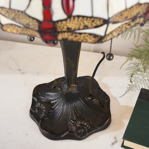 Stolní lampa Interiors Dragonfly Tiffany béžová 64086 small 8