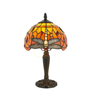 Tiffany stolní lampa Interiors Dragonfly multicolor 64091 small 0