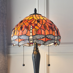 Stolní lampa Dragonfly Tiffany Multicolor 64092 Interiéry. small 4
