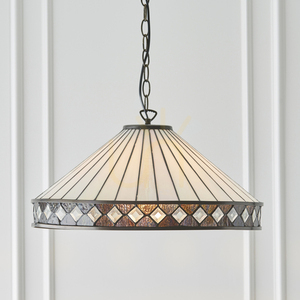 Tiffany závěsná lampa Interiors Fargo vícebarevná 50 cm 64147 small 3