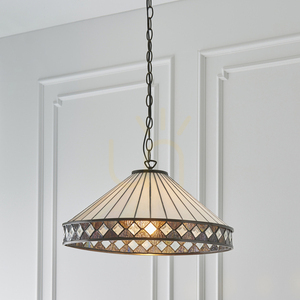 Tiffany závěsná lampa Interiors Fargo vícebarevná 50 cm 64147 small 5