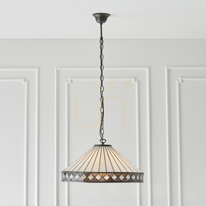 Tiffany závěsná lampa Interiors Fargo vícebarevná 50 cm 64147 small 6