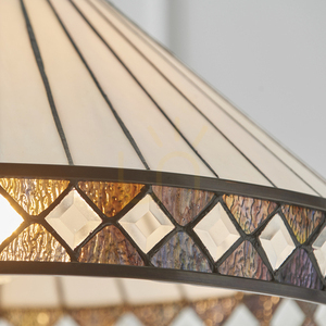 Tiffany závěsná lampa Interiors Fargo vícebarevná 50 cm 64147 small 8