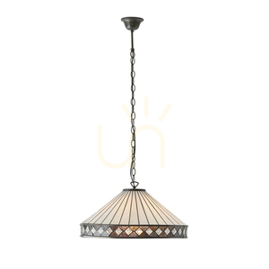 Tiffany závěsná lampa Interiors Fargo vícebarevná 50 cm 64147 small 9