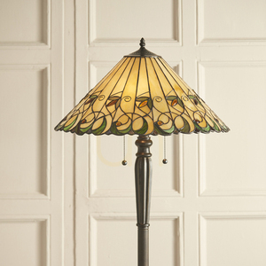 Stojací lampa Interiors Jamelia Tiffany vícebarevná 157,5 cm 2x E27 64192 small 4