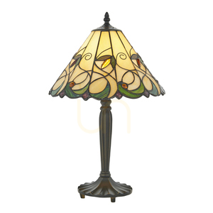 Stolní lampa Interiors Jamelia Tiffany multicolor sklo 49 cm 64195 small 0