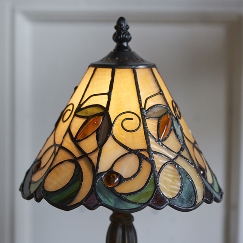 Kontrola Stolní lampa Interiors Jamelia Tiffany vícebarevná 64196