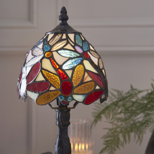 Stolní lampa Lorette Tiffany Multicolor 64246 Interiéry. small 4