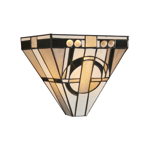 Kontrola Metropolitní nástěnná lampa Tiffany Multicolor 64267 Interiéry