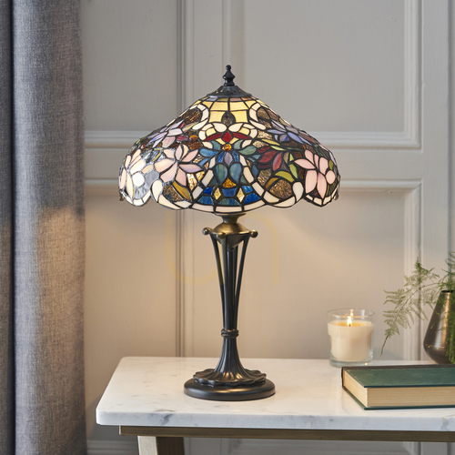 Kontrola Stolní lampa Interiors Sullivan Tiffany multicolor 64327