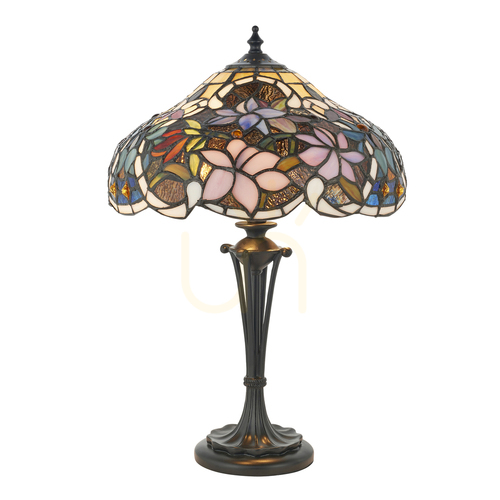 Kontrola Stolní lampa Interiors Sullivan Tiffany multicolor 64327