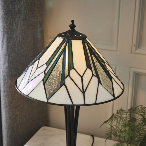 Kontrola Stolní lampa Astoria Tiffany Multicolor 70365 Interiéry.
