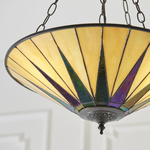 Tiffany závěsné svítidlo Interiors Dark Star multicolor 3xE27 60W 70754 small 7