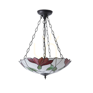 Tiffany závěsná lampa Interiors Botanica multicolor 70946 small 9