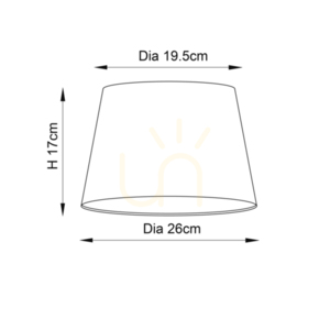 Cici šedé stínidlo CICI-10GRY Interiéry small 1