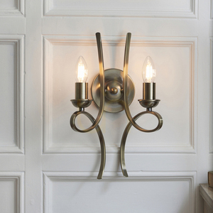 Nástěnné svítidlo Penn Brass CA7W2BB Interiéry small 1