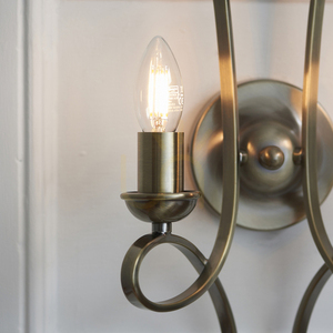 Nástěnné svítidlo Penn Brass CA7W2BB Interiéry small 4