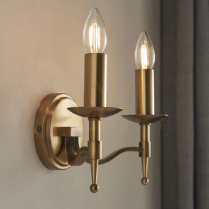 Nástěnné svítidlo Stanford Brass 63654 Interiéry small 7