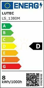 Venkovní nástěnné svítidlo Lutec LOOMA 5138002118 LED 7,8 W šedé small 6