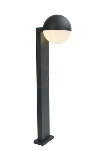 Kontrola Venkovní nástěnné svítidlo Lutec LOOMA 7138001118 šedé 70 cm hliník