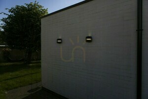 Venkovní nástěnné svítidlo Lutec LOTUS LED 8,5 W černé 5193201012 small 1