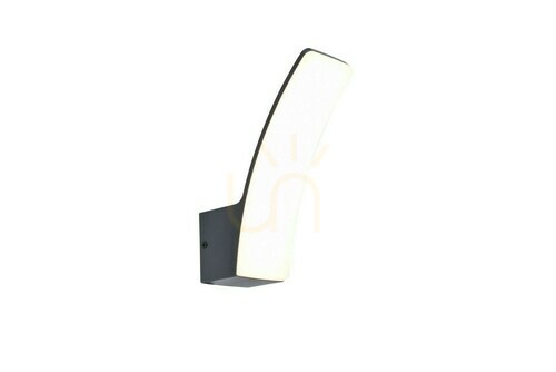 Kontrola Venkovní nástěnné svítidlo Lutec KILO 5203901335 LED 11,5 W šedé IP54